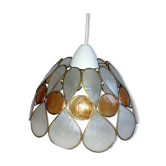 Mother-of-pearl hanging lamp