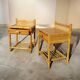 Pair of vintage bedside tables