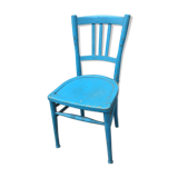 Vintage wooden bistro chair painted 1930