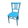 Vintage wooden bistro chair painted 1930