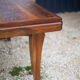 Art-Deco style wooden dining table