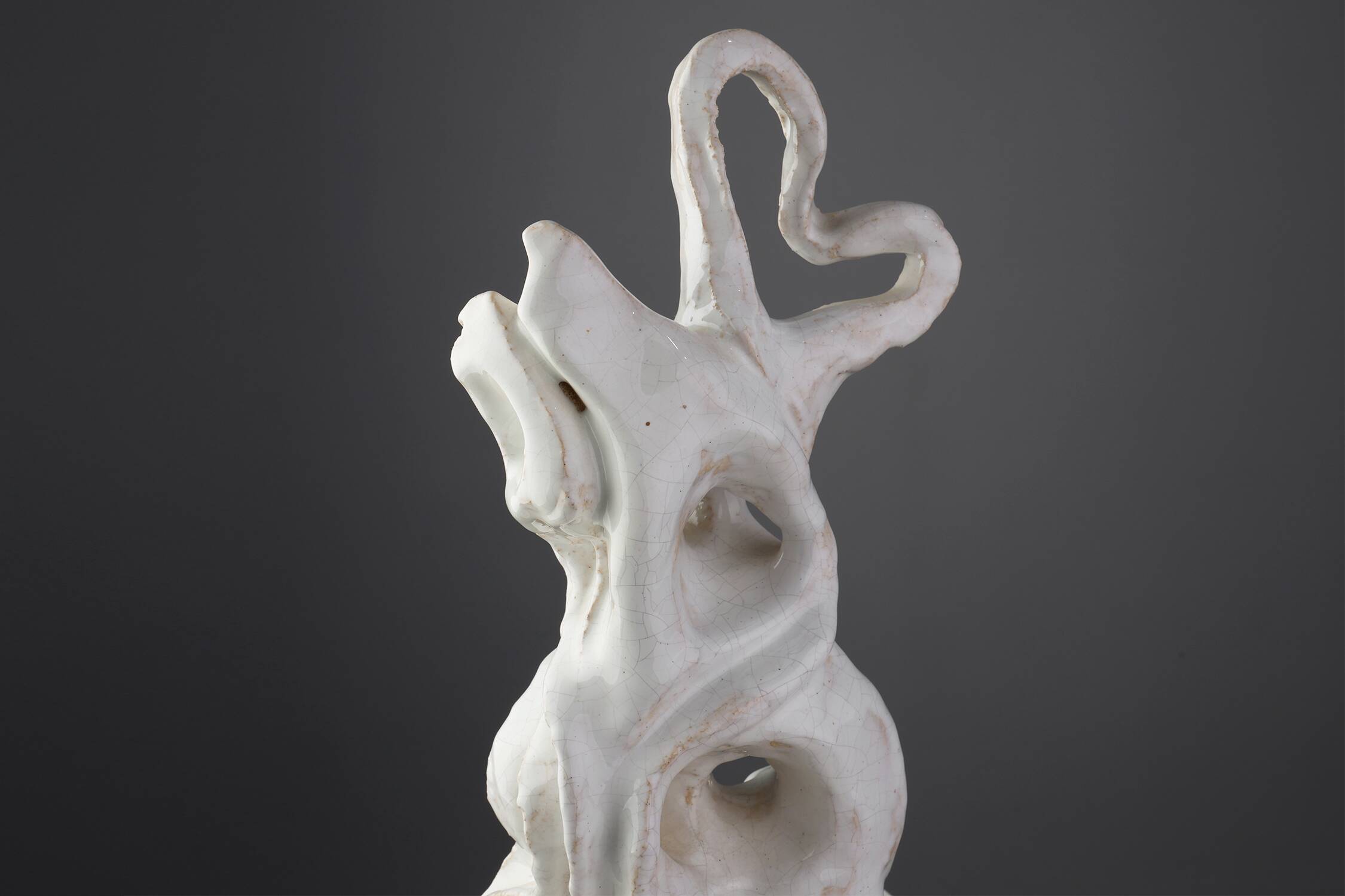 Abstract Ceramic Sculpture “Symphonie” by Freddy Callant, Belgium 1960s