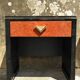 Headboard and bedside tables Pierre Vandel 1980