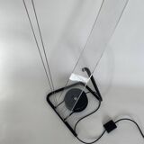 Large arc plexiglass floor lamp