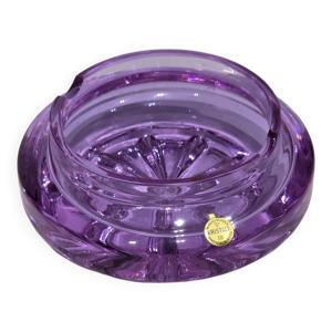 cendrier vide poche cristal