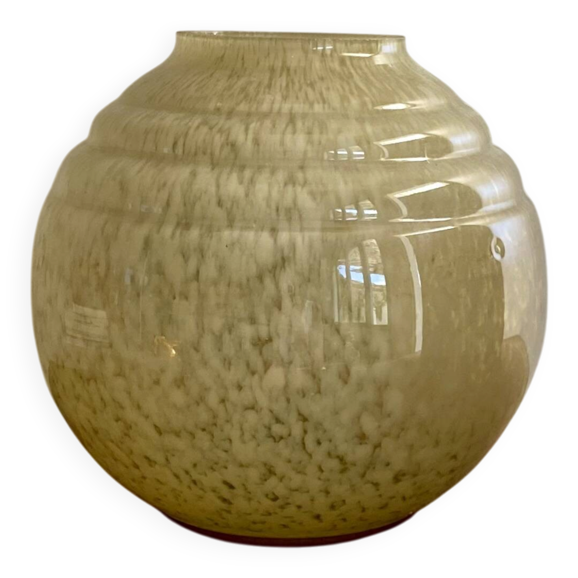 Vase en verre de Clichy