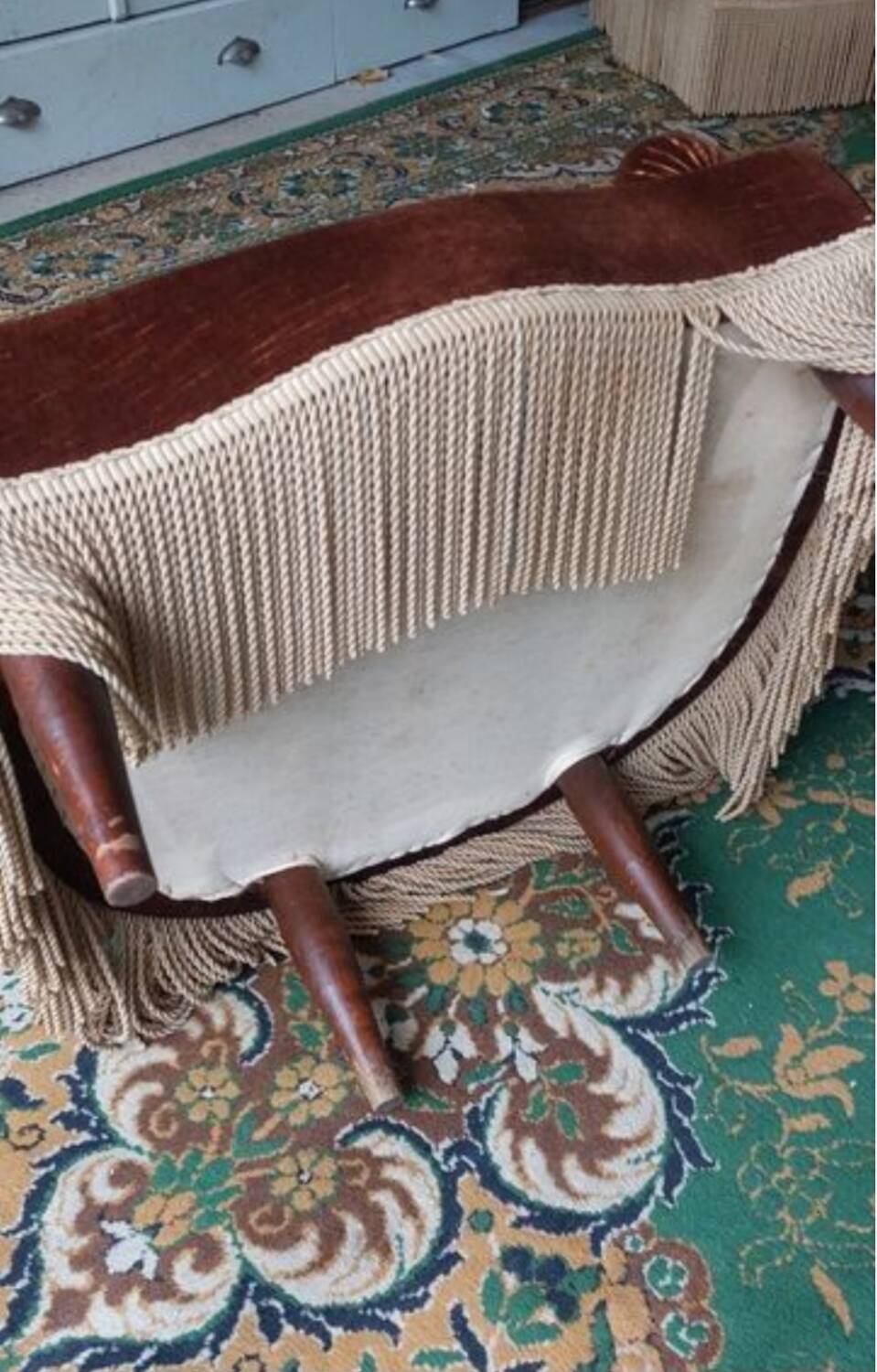 Paire de fauteuils crapaud