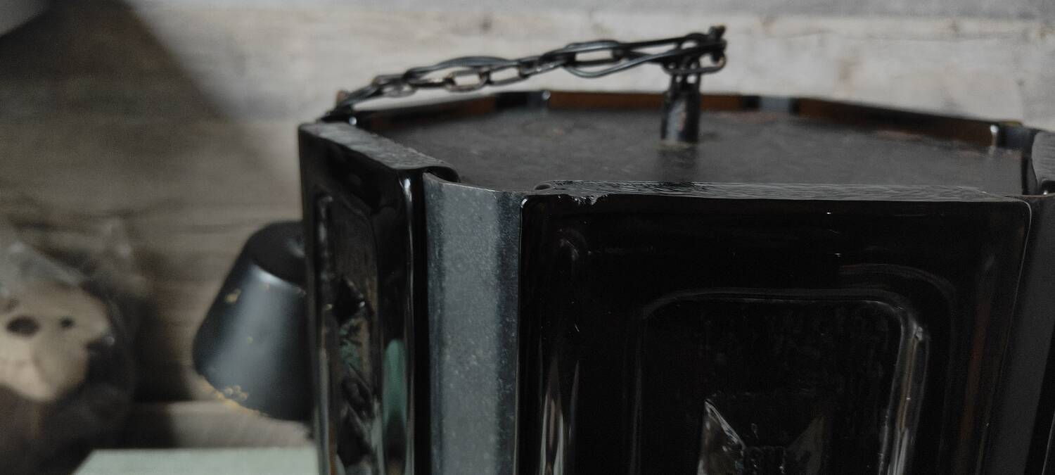 Hexagonal Pendant Lamp by Erik Höglund