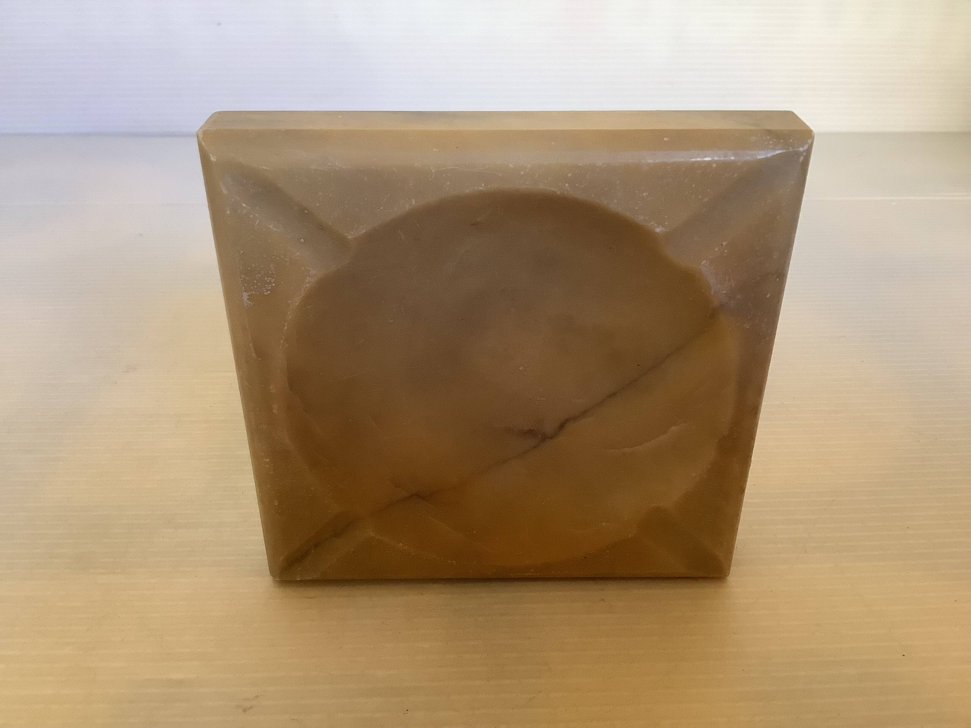 Ashtray bowl alabaster