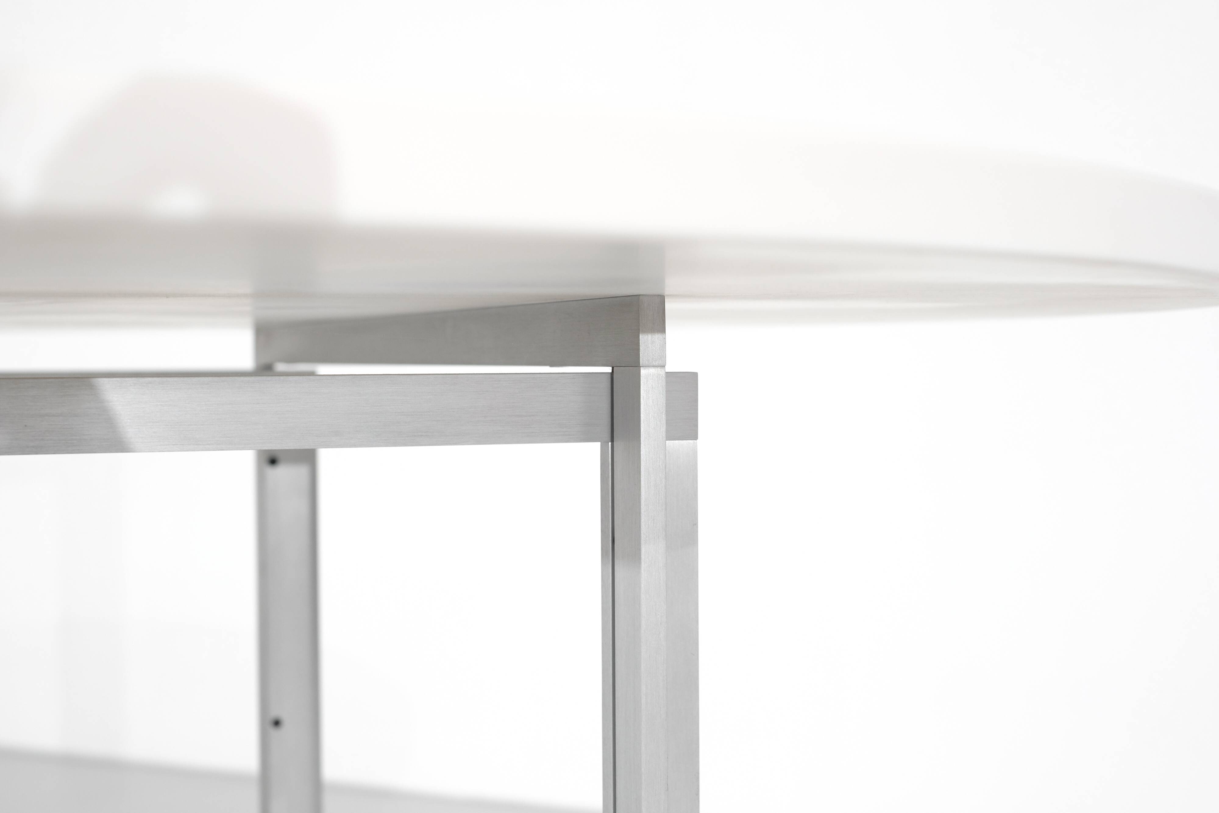 Table à manger " PK58 " conçue par Poul Kjaerholm pour Fritz Hansen