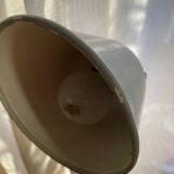 Lampe zigzag vintage grise style industriel