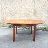 Extendable round table 120 to 170 cm