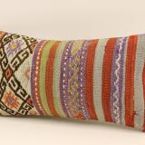 Turkish kilim cushion, 20x40 cm, YK-217