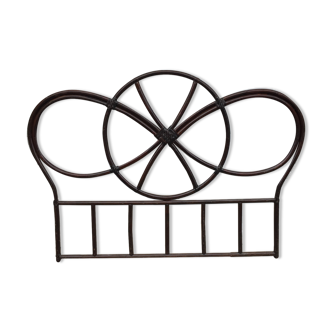 Vintage rattan headboard