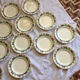19 vintage plates