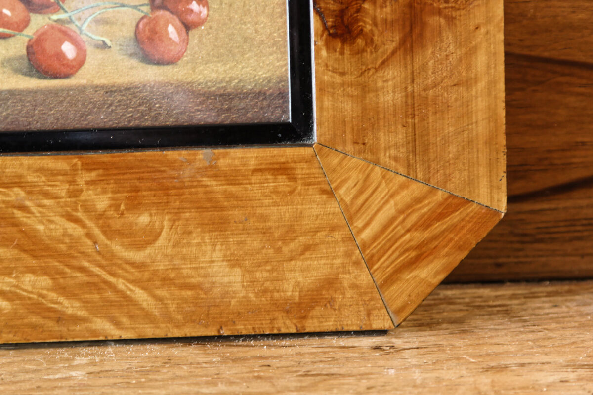 Still life, art deco frame