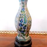 Soliflore vase in partitioned bronze China