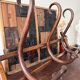 Thonet wooden wall coat rack