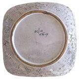 Mid-Century Bitossi Aldo Londi Ceramic Ashtray/ Vide-Poche, Signed, Italy, 960s