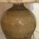 Small lamp in glazed stoneware
