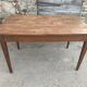 Solid oak farmhouse table with 2 drawers 1900