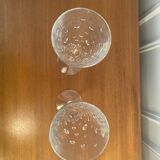 Arques crystal champagne flutes - JG Durand