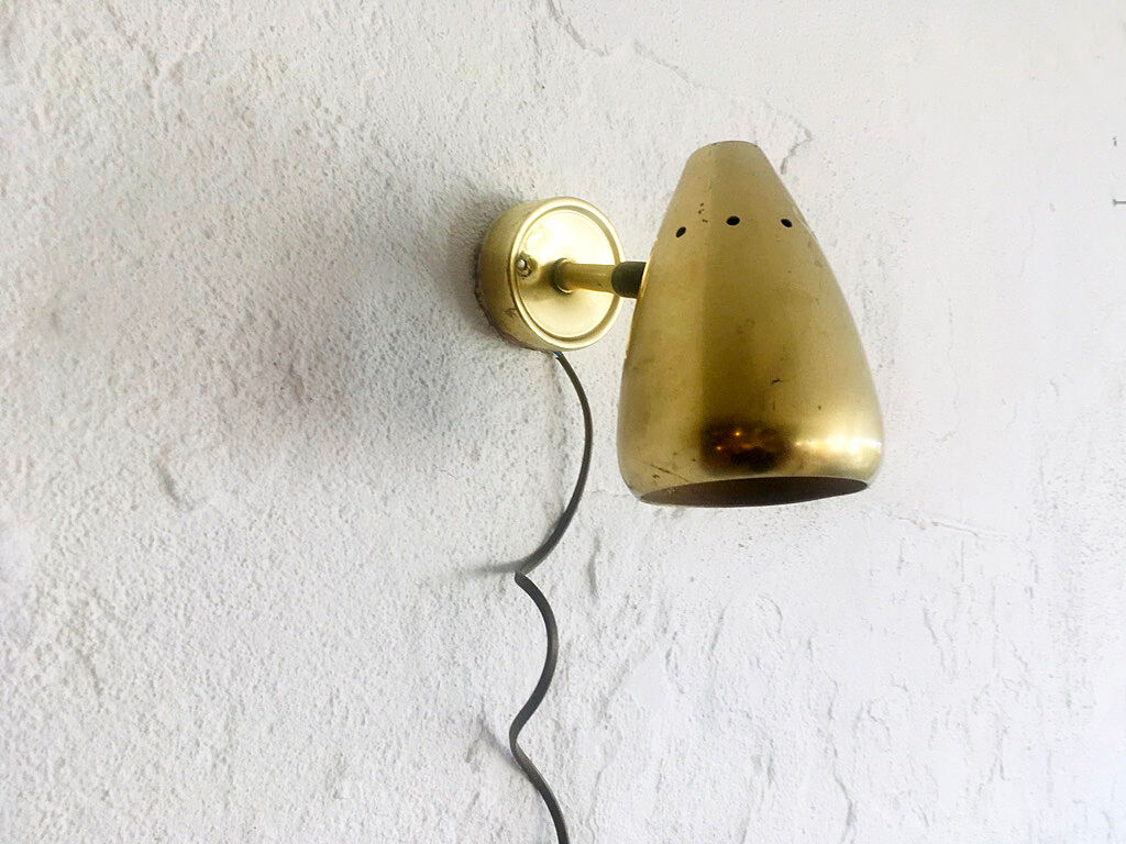 Italian adjustable wall lamp, 1950s