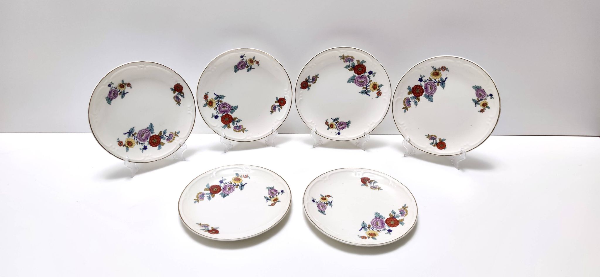 Assiette plate de Guido Andlovitz pour Laveno, Italie