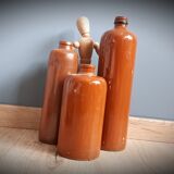 Vintage stoneware bottle combination 3