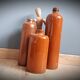 Combinaison de bouteilles en grès vintage