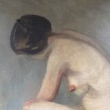Old female nude table