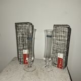 Pair of Daum vases in original box