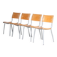 1980s Set of dining chairs by Ruud Jan Kokke for Harvink, Netherlands
