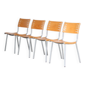 Ensemble de chaises à manger des années 1980 par Ruud Jan Kokke pour Harvink, Pays-Bas