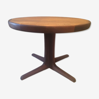 Vintage stretch round table, Scandinavian design