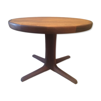 Vintage stretch round table, Scandinavian design