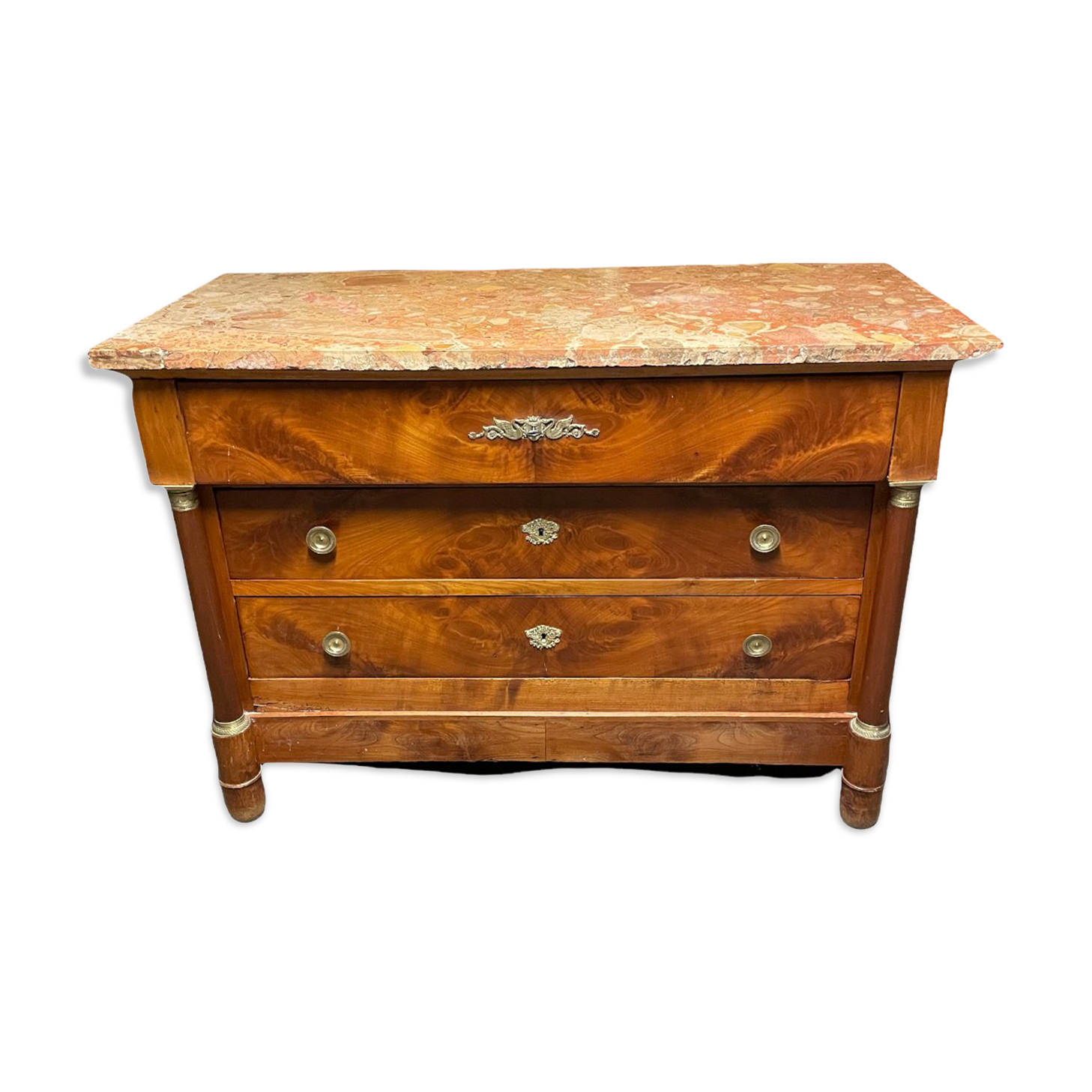 Commode empire mahogany blond