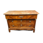 Commode empire acajou blond
