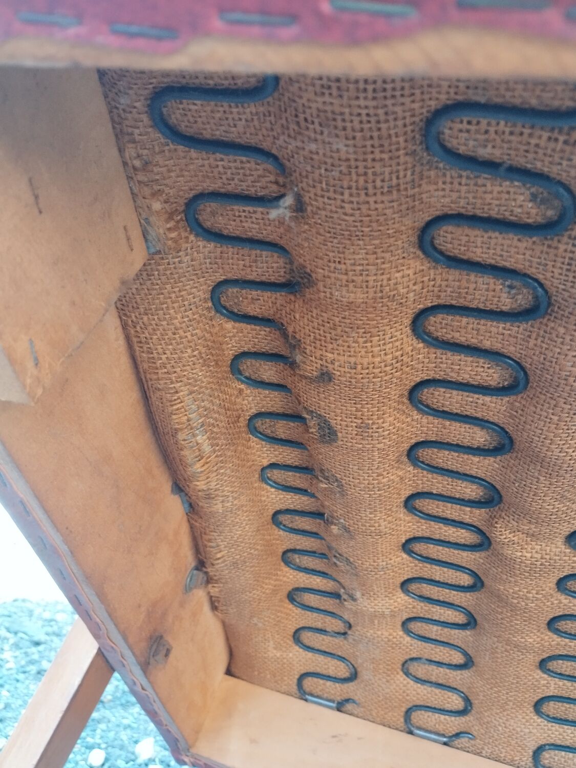 Paire de fauteuils vintage ancien