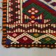 Small Vintage Turkish Kilim Rug 118x75 cm Wool Kelim