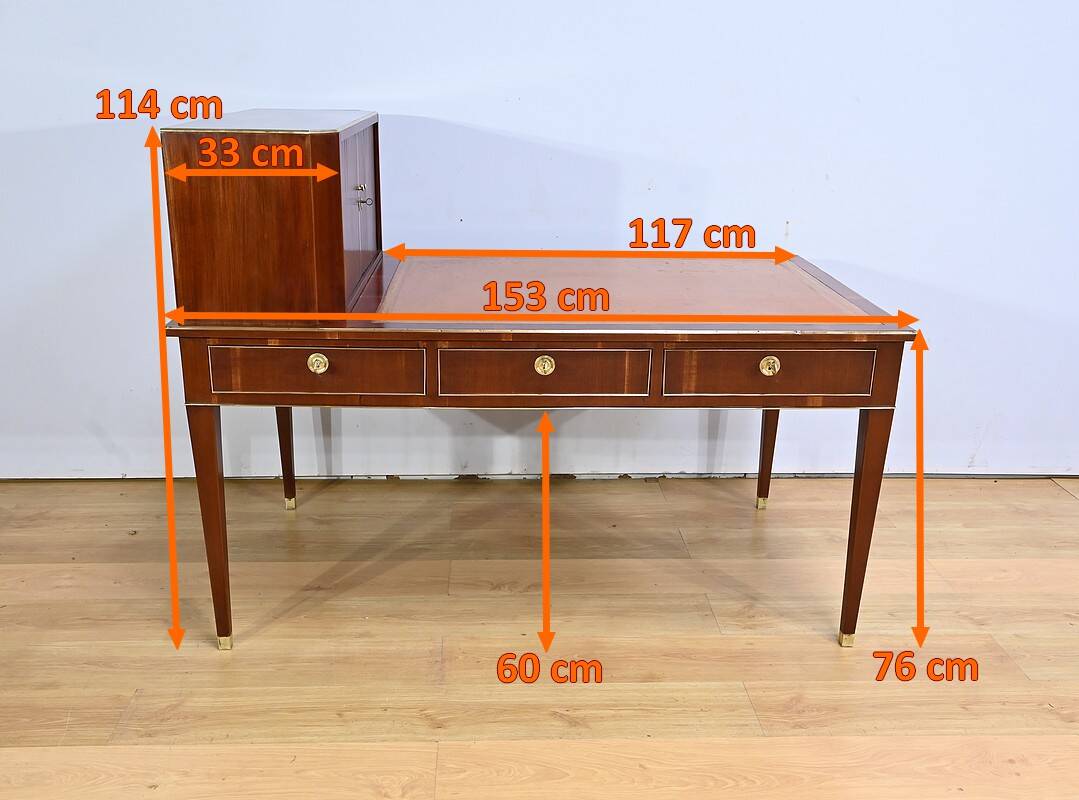 Mahogany Cartonnier Desk, Directoire period – Early 19th century
