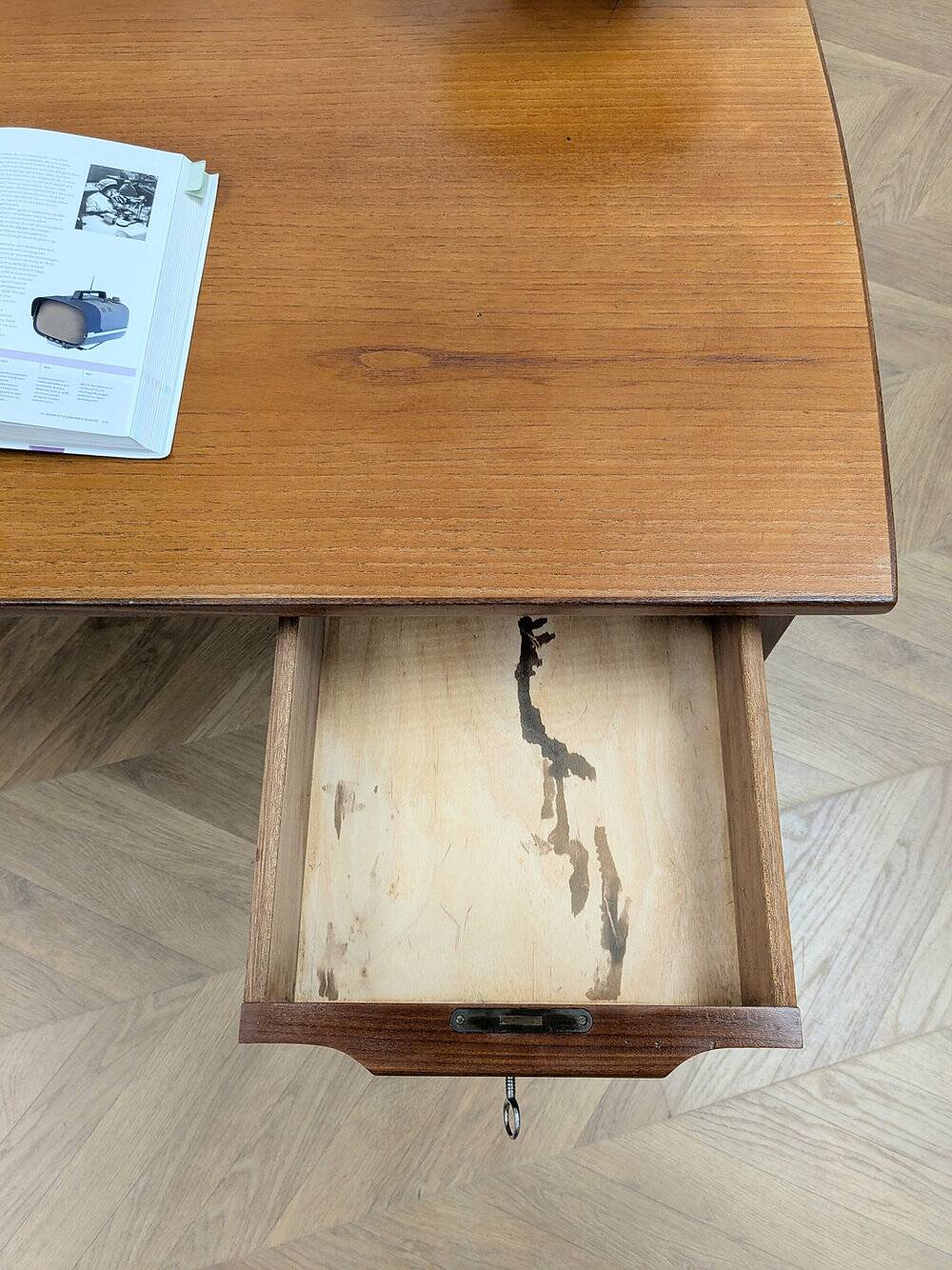 Bureau en teck scandinave