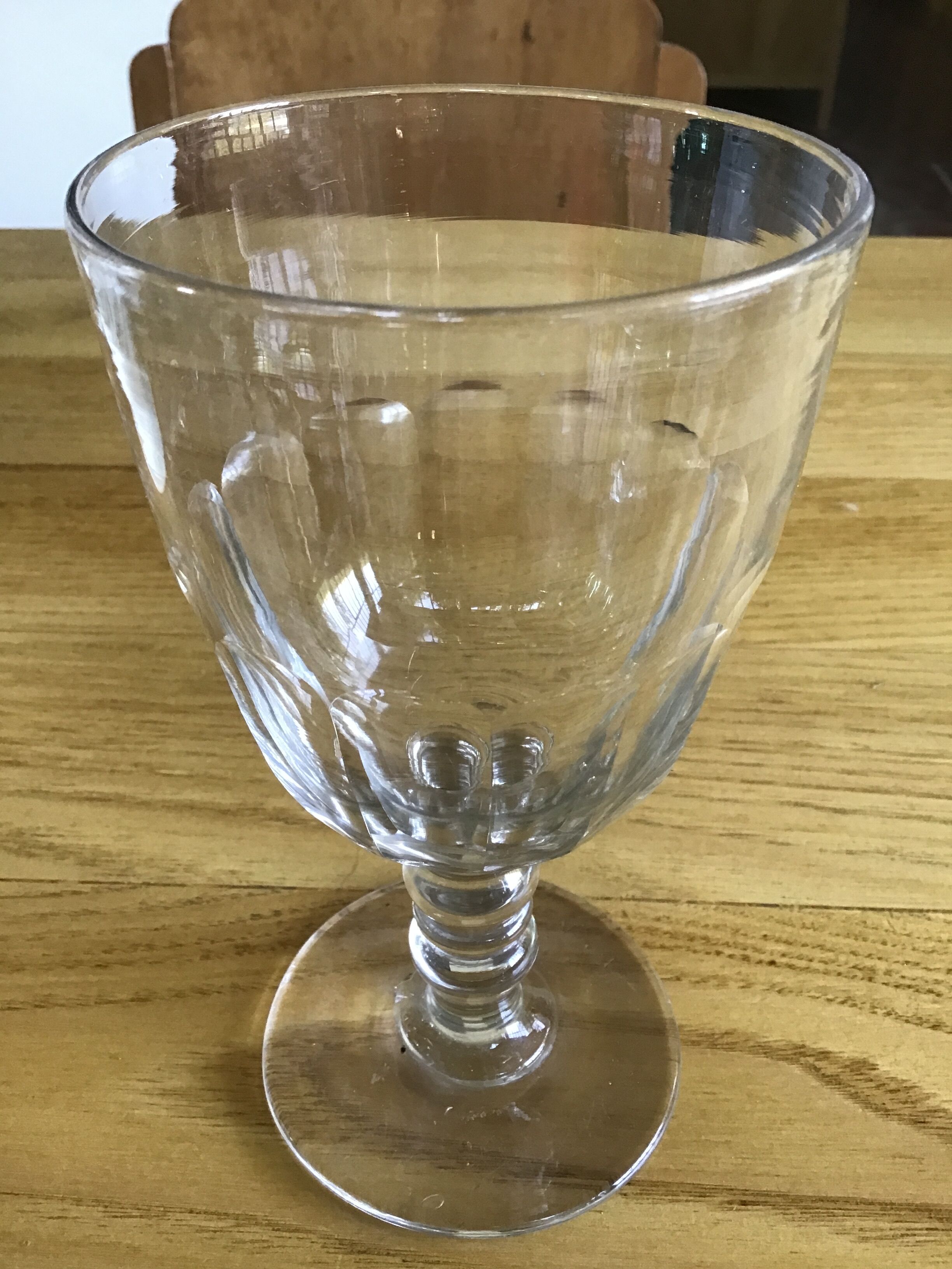 Old mirabeau crystal glass