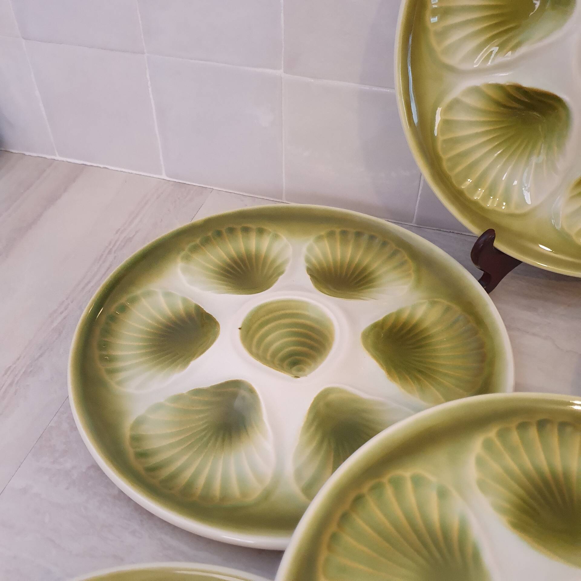 Shell plates Moulin des Loups Orchies