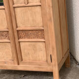 Parisian art deco cabinet 1930 raw wood