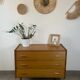 Commode en teck, années 60