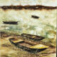Bords De Loire Par Pierre Bruno XXe