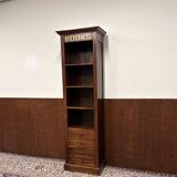 Classic English Teak Books Bookcase