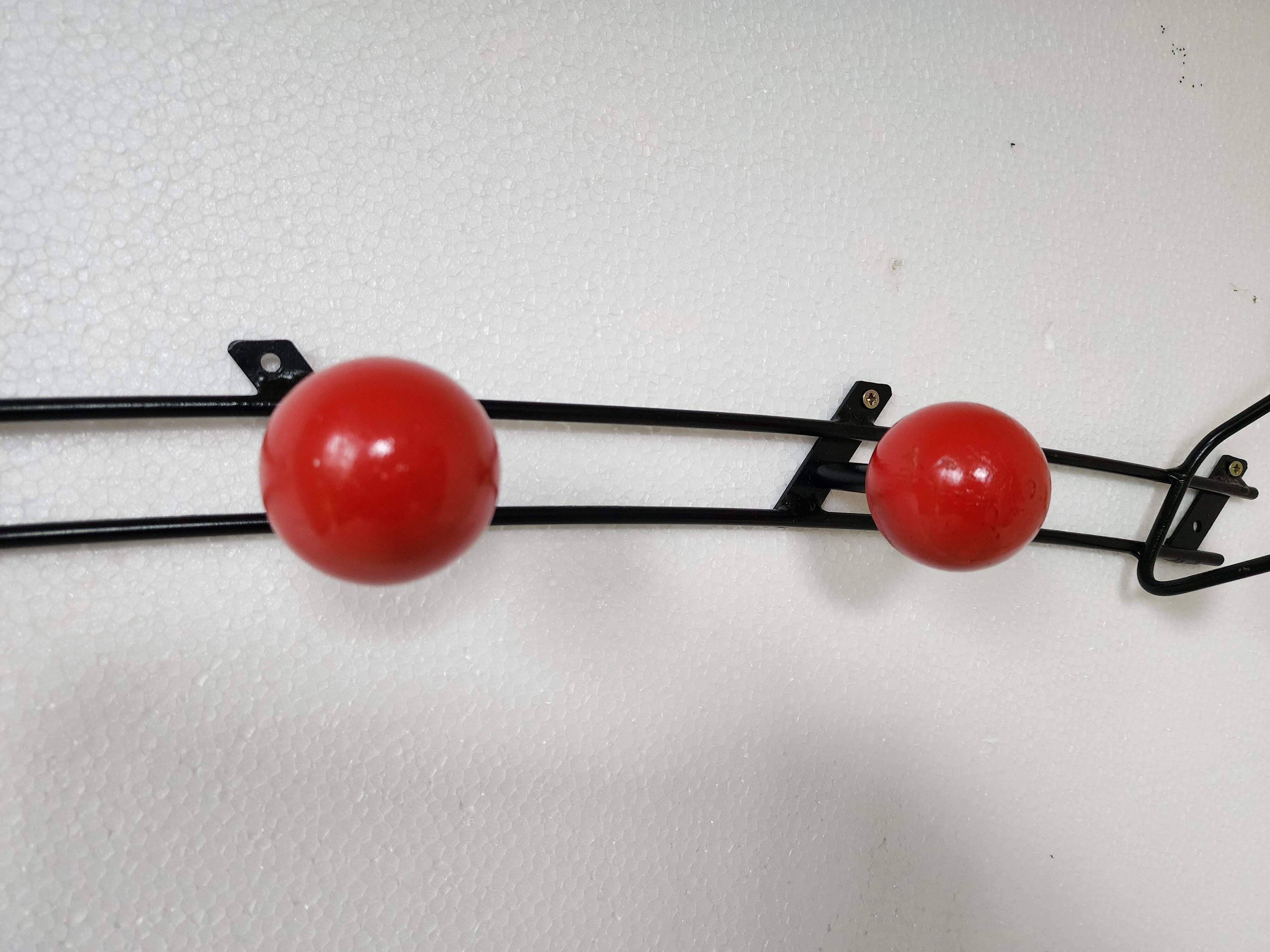 Vintage wall coat rack