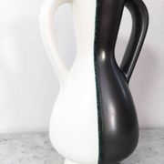 Vase bicolore signé JM Faux – circa 1960